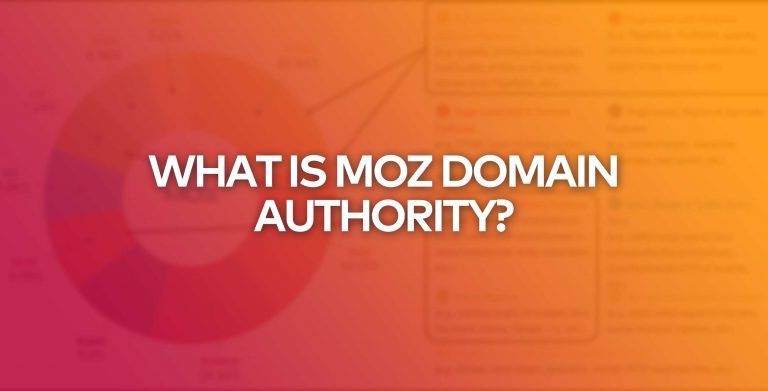 What is Moz Domain Authority